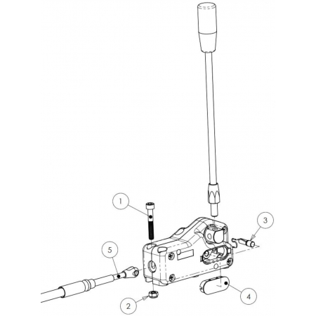 ZESTAW 2 SEKCYJNY 40L DO TURA PŁYWAK ROZDZIELACZ Z ZATRZASKIEM + DŹWIGNIE NA WIDEŁKI LINKI 2m